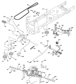 Part Location Diagram of 705077 Briggs and Stratton Keeper belt